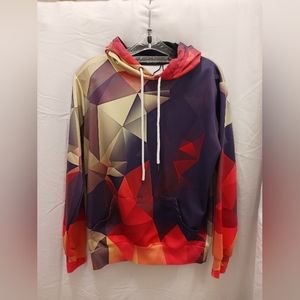 Mr Bao long and miss go triangle print sweatshirt